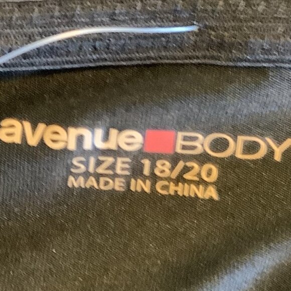 NWT Avenue Black Nightgown Size:  18-20 - Picture 7 of 8